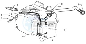 Granturismo 125 L drawing Oil drain valve