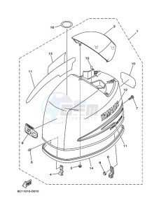 F50TLRD drawing TOP-COWLING