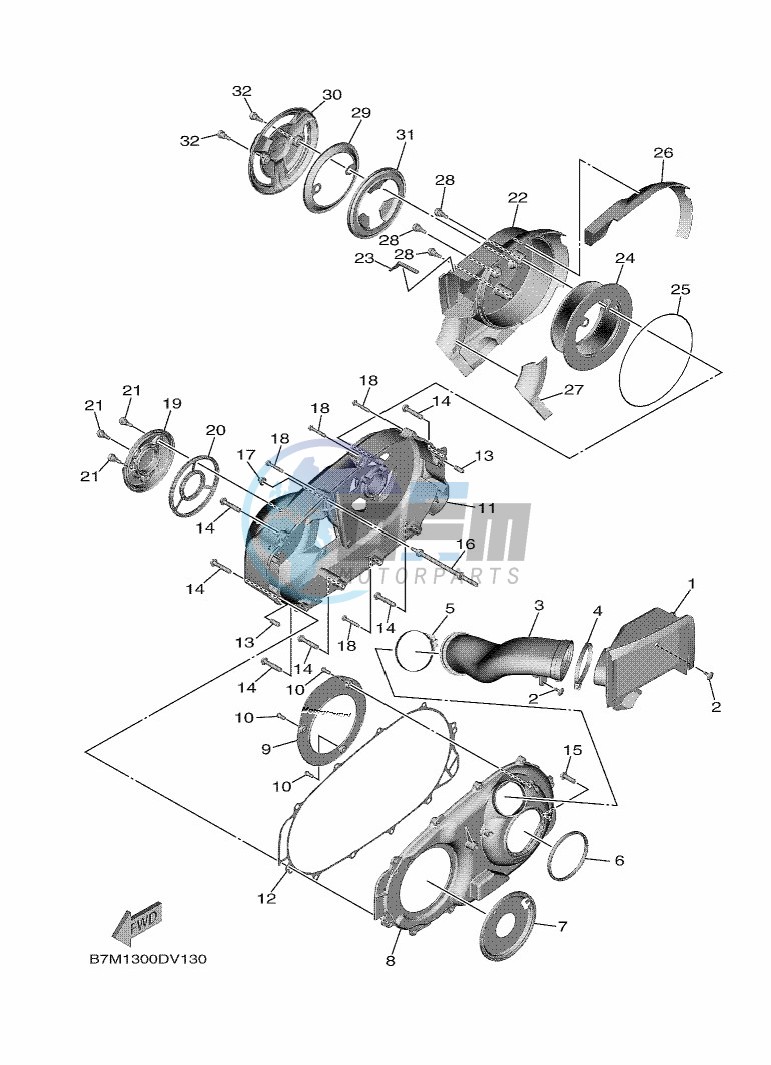 CRANKCASE COVER 2