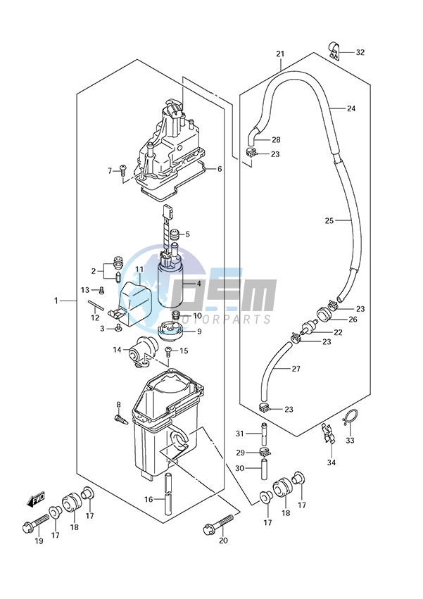 Fuel Vapor Separator