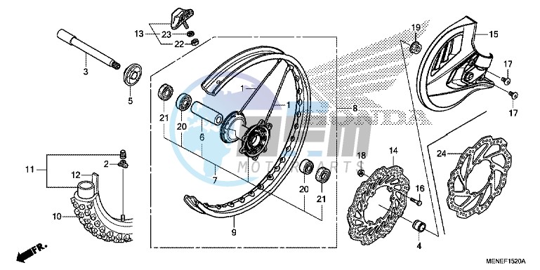 FRONT WHEEL