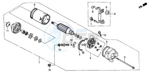 VT600CD 400 drawing STARTING MOTOR