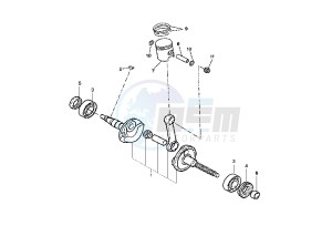 BW'S R 50 drawing CRANKSHAFT PISTON