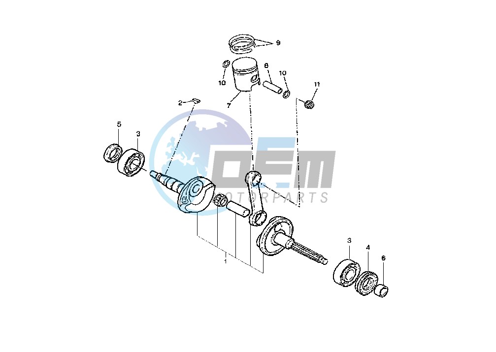 CRANKSHAFT PISTON