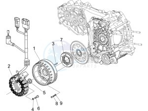 Fuoco 500 e3 800 drawing Flywheel magneto