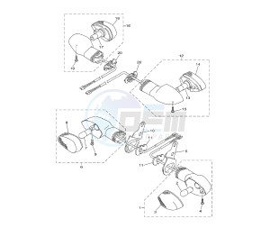 WR F 450 drawing FLASHER LIGHT