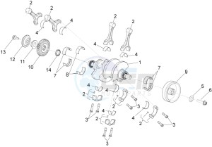 RSV4 1100 RACING FACTORY E4 ABS (APAC) drawing Drive shaft