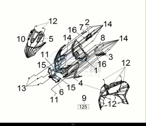 JOYMAX Z+ 125 (LW12W2-EU) (E5) (M1) drawing FR. COVER