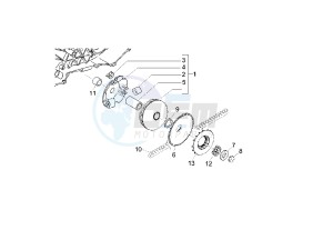 Runner PUREJET 50 drawing Driving pulley