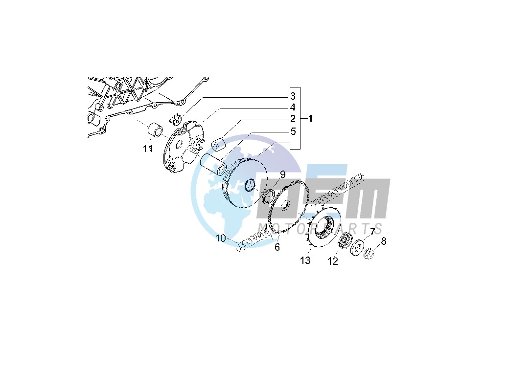 Driving pulley