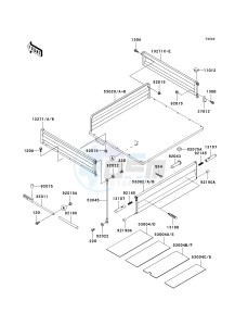 KAF620 G MULE 3000 (G1-G5) MULE 3000 drawing CARRIER-- S- --- KAF620-G1 - G3- -