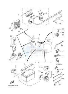 MT07 700 (1WS6 1WS8) drawing ELECTRICAL 1