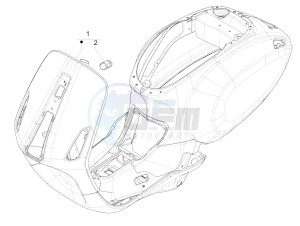 PRIMAVERA 150 4T 3V IE NOABS E3 (NAFTA) drawing Frame/bodywork