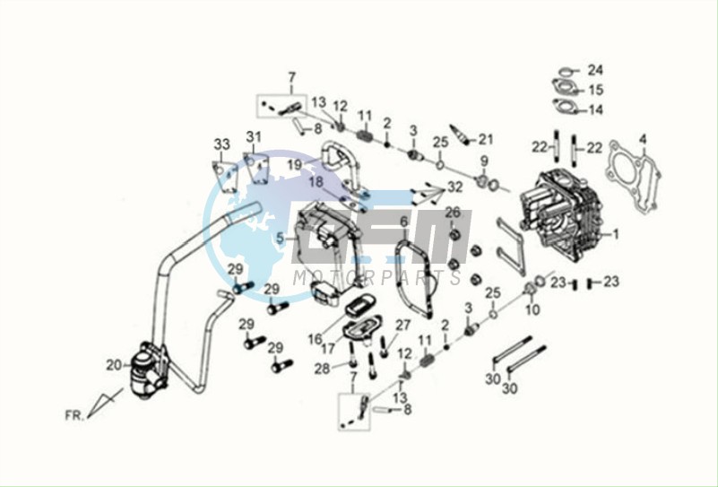 CYLINDER HEAD CPL