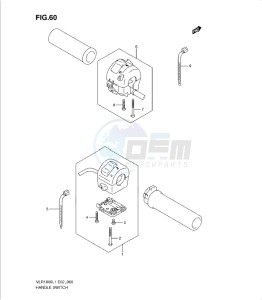 VLR1800 drawing HANDLE SWITCH