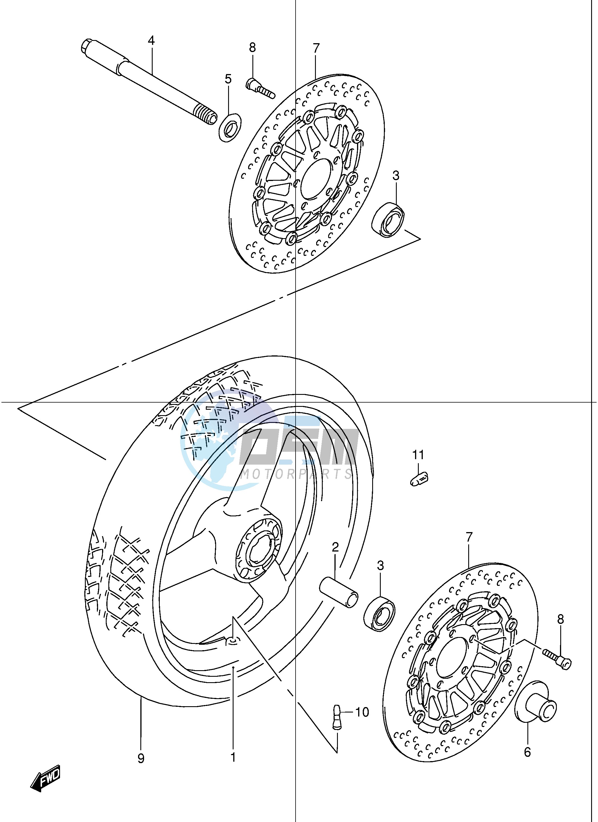 FRONT WHEEL