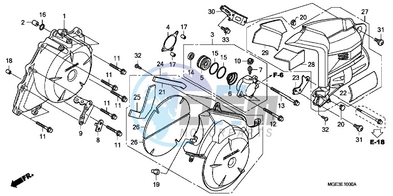 A.C. GENERATOR COVER