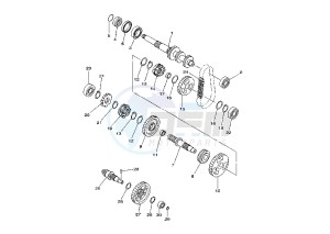 YFM FW KODIAK 400 drawing TRANSMISSION