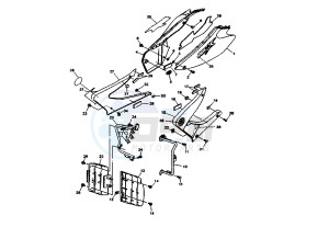 DT X 125 drawing SIDE COVERS