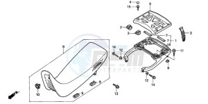 NX500 DOMINATOR drawing SEAT