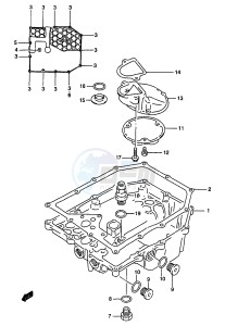 GSF1200A (E18) drawing OIL PAN