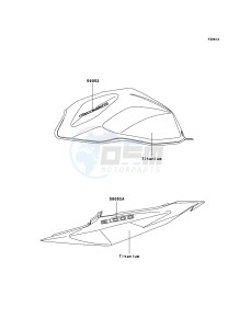 Z1000 ZR1000A6F FR GB XX (EU ME A(FRICA) drawing Decals(Titanium)