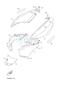 YN50E (2DK1 2DK1 2DK1 2DK1) drawing SIDE COVER