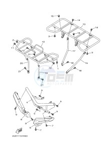 YFM700FWAD YFM70GPHH GRIZZLY 700 EPS (B1A3) drawing GUARD