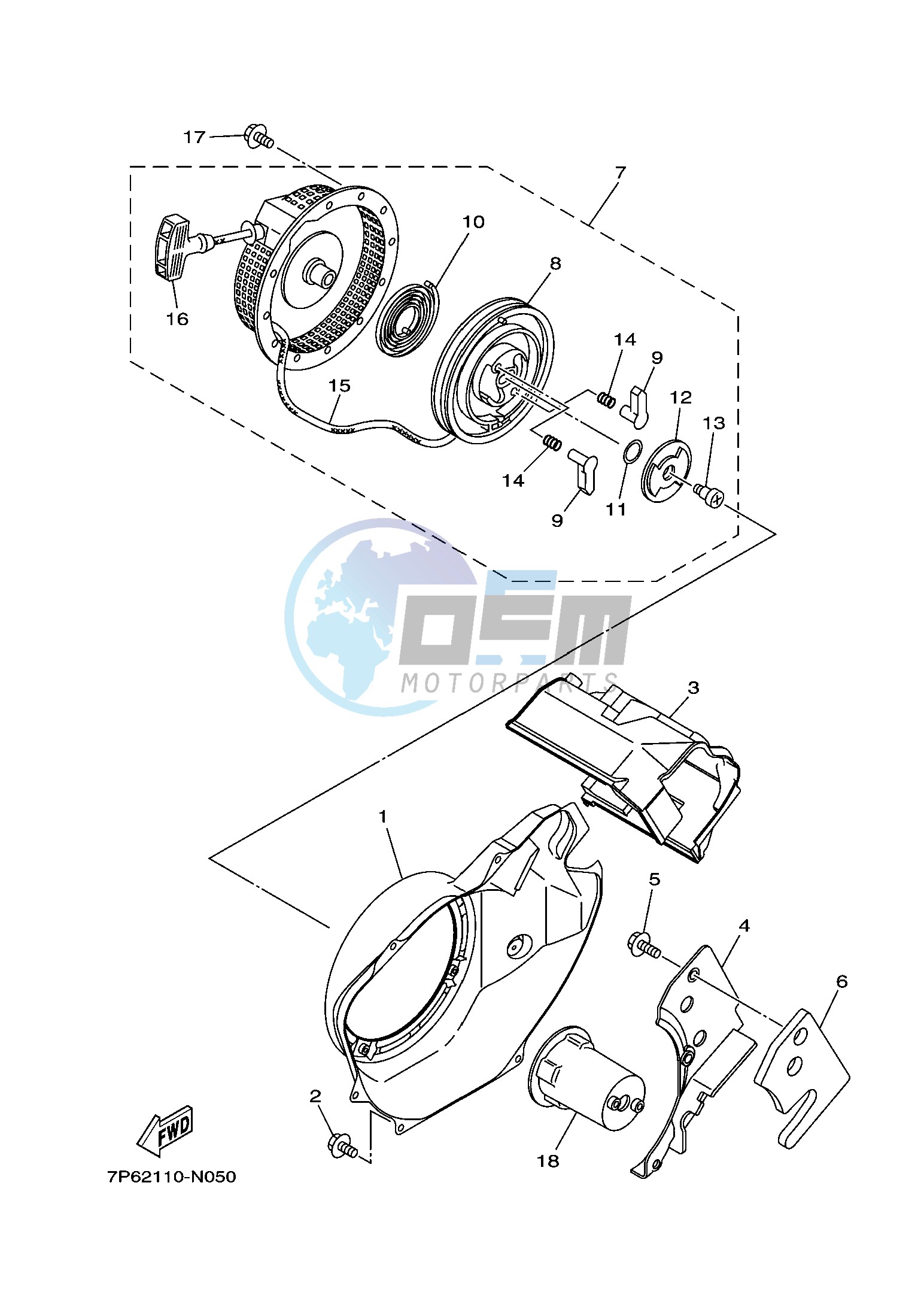 AIR SHROUD & STARTER