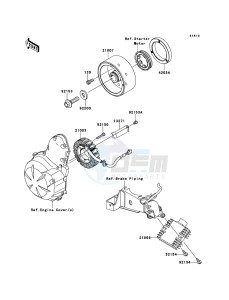 VERSYS_ABS KLE650DBF GB XX (EU ME A(FRICA) drawing Generator