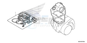 CRF450RG CRF450R Europe Direct - (ED) drawing GASKET KIT A