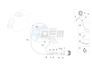 V7 Stone 750 USA-CND drawing Fuel vapour recover system