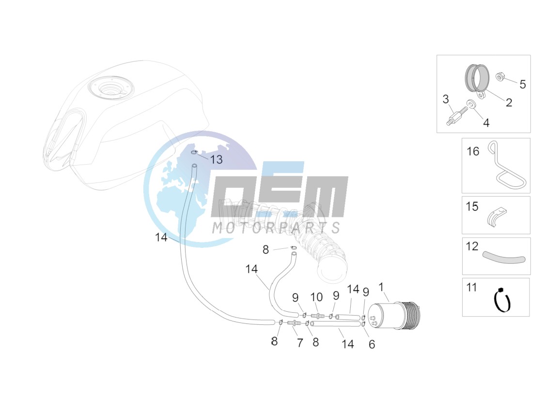 Fuel vapour recover system