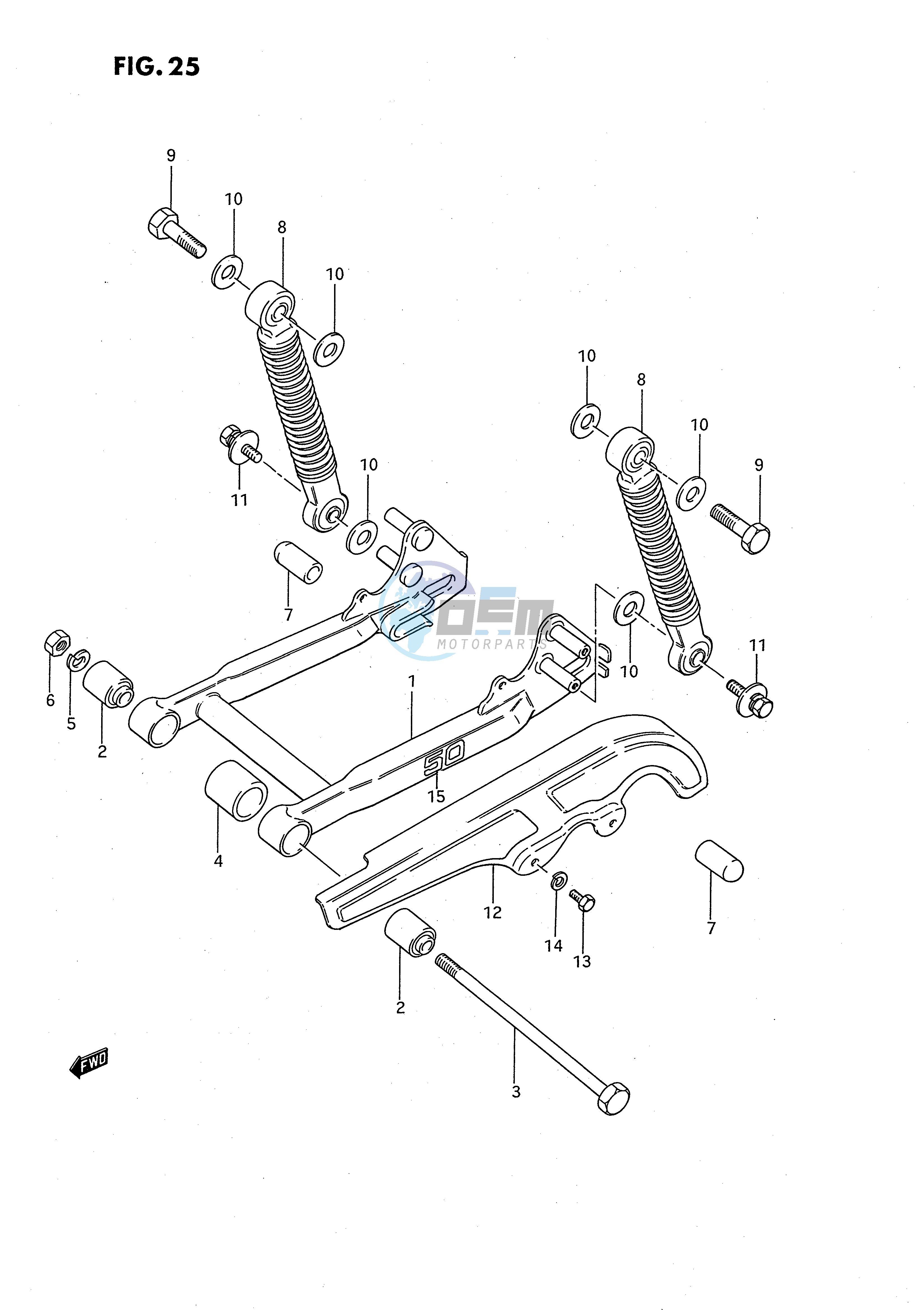 REAR SWINGING ARM