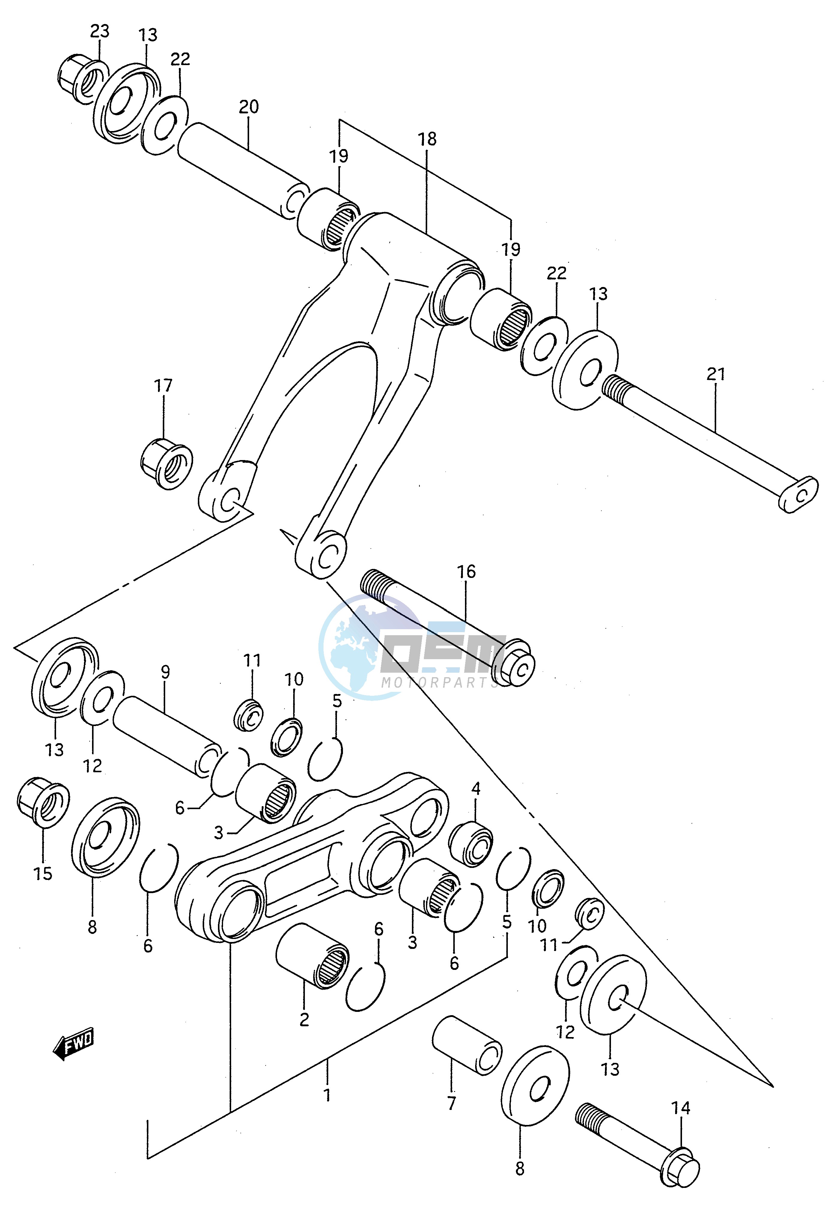 CUSHION LEVER (MODEL K)