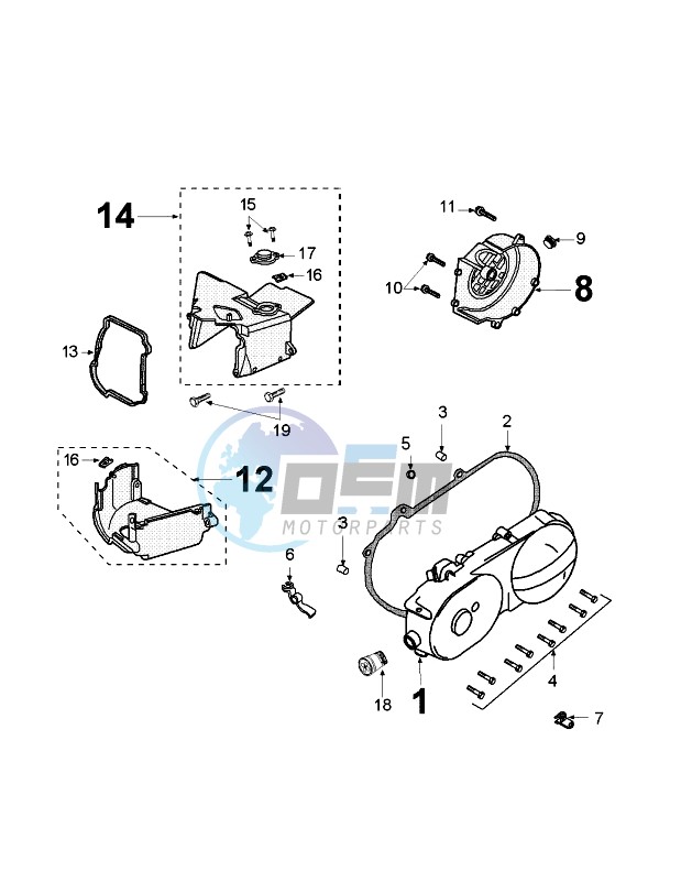 CRANKCASE COVER