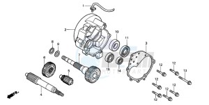 FES125 PANTHEON drawing TRANSMISSION