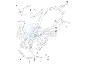 Beverly 350 4T ST ie ABS E4 300 (EMEA) drawing Frame/bodywork