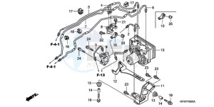 CB1000RA9 France - (F / ABS CMF) drawing ABS MODULATOR