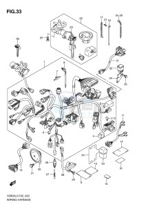 VZ800 (E2) MARAUDER drawing WIRING HARNESS