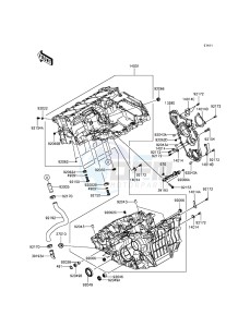 NINJA H2 ZX1000NGF XX (EU ME A(FRICA) drawing Crankcase