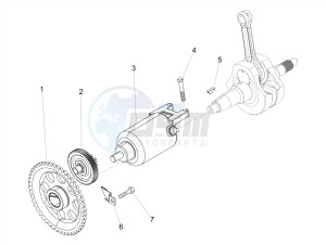 SX 125 E4 (APAC) drawing Starter / Electric starter