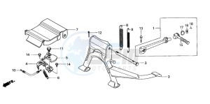 SH100 SCOOPY drawing STAND