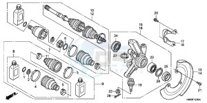 TRX680FAC drawing FRONT KNUCKLE