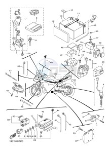 FZ8-SA FZ8 FAZER (ABS) 800 (1BD2) drawing ELECTRICAL 2