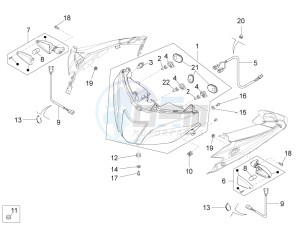 RS 125 Replica E4 ABS (EMEA) drawing Front lights