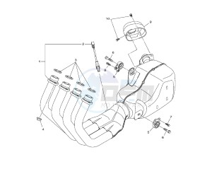 XJ6-N SP 600 drawing EXHAUST