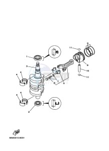 F15AEHPL drawing CRANKSHAFT--PISTON