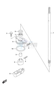 DF 250 drawing Clutch Rod SS Model