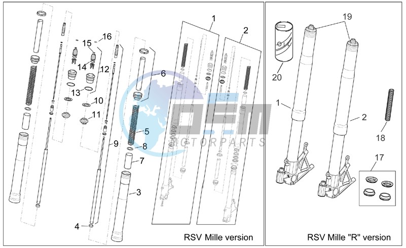 Front fork I